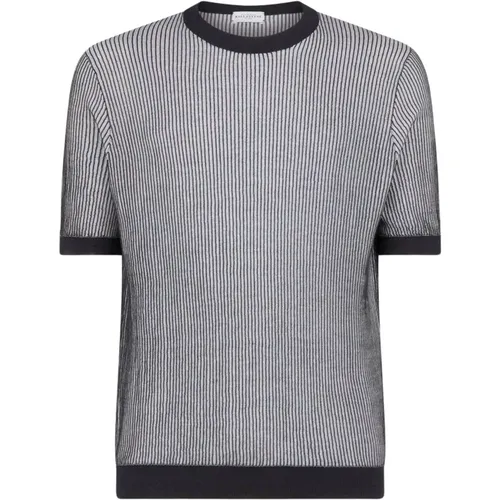 Vanisé Ribbed T-Shirt , male, Sizes: 2XL, 3XL - Ballantyne - Modalova