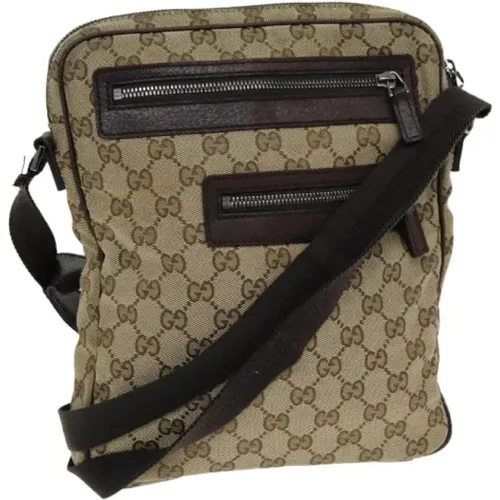 Pre-owned Canvas gucci-bags , female, Sizes: ONE SIZE - Gucci Vintage - Modalova