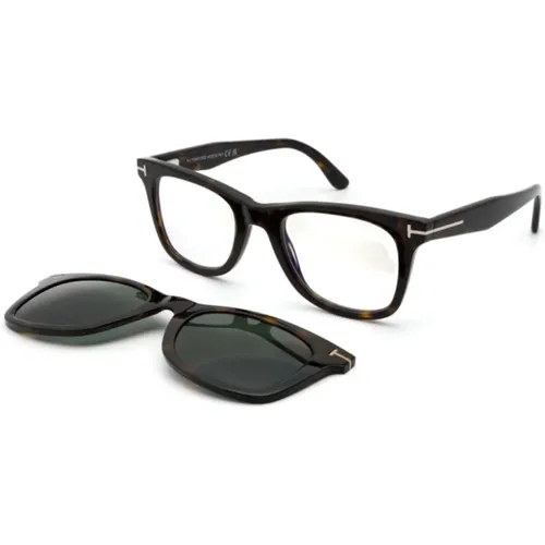 Glasses, unisex, , Size: 50 MM Ft5970B 052 Clip Optical Frame - Tom Ford - Modalova