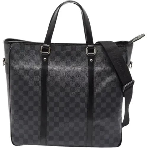 Pre-owned Tote Bags, male, , Size: ONE SIZE Pre-owned Leather totes - Louis Vuitton Vintage - Modalova