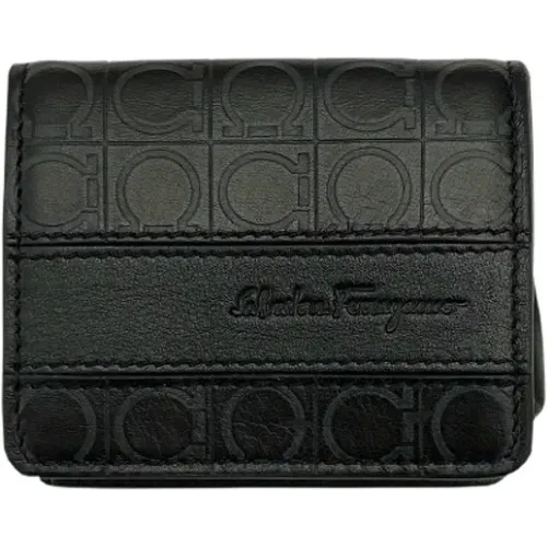 Pre-owned Wallets, female, , Size: ONE SIZE Pre-owned Leather wallets - Salvatore Ferragamo Pre-owned - Modalova