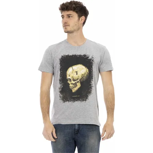 Casual Rundhals Kurzarm T-Shirt - Trussardi - Modalova