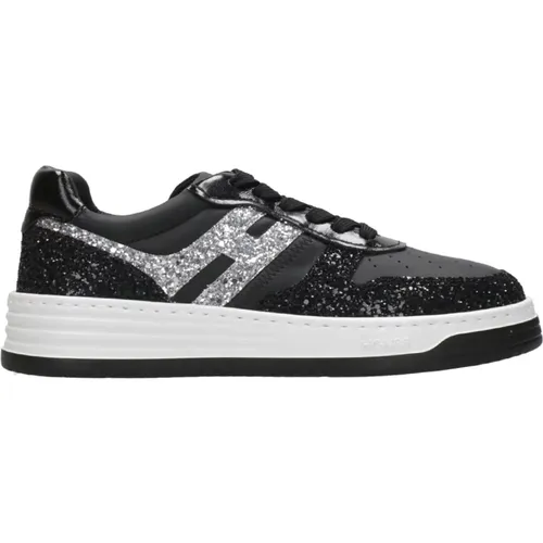 Retro-inspirierte H630 Sneakers , Damen, Größe: 36 1/2 EU - Hogan - Modalova