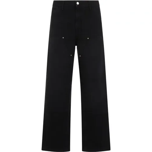 Cotton Double Knee Pants , male, Sizes: W33, W32, W31, W30, W34 - Carhartt WIP - Modalova