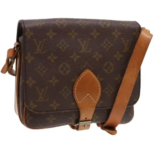 Pre-owned Canvas schultertasche , Damen, Größe: ONE Size - Louis Vuitton Vintage - Modalova