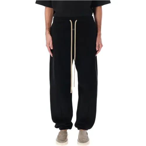 Sweatpants, male, , Size: M Fleece Sweatpants Aw24 Style - Fear Of God - Modalova