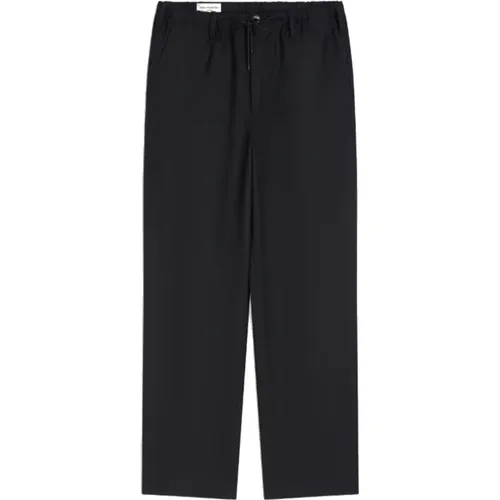 Straight Trousers, male, , Size: L Drawstring Pants - Dries Van Noten - Modalova