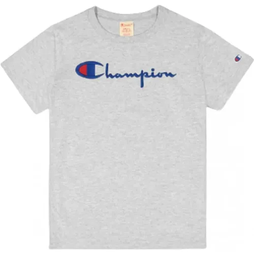 Logo t -shirt , Damen, Größe: XL - Champion - Modalova