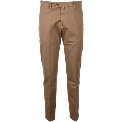 Chinos, male, , Size: S Cotton Casual Pants - Briglia - Modalova