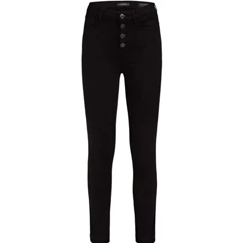 Slim-fit Hose , Damen, Größe: W24 - Guess - Modalova