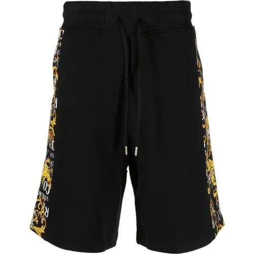 Long Shorts, male, , Size: L Shorts - Versace Jeans Couture - Modalova