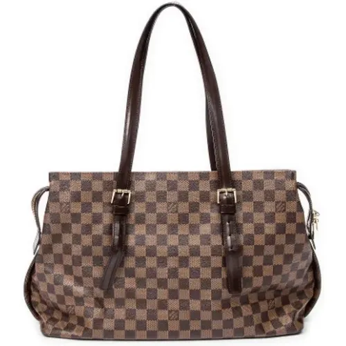 Pre-owned Tote Bags, female, , Size: ONE SIZE Pre-owned Canvas louis-vuitton-bags - Louis Vuitton Vintage - Modalova