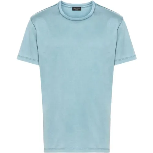 Men's Clothing T-Shirts & Polos 627 Ss24 , male, Sizes: 2XL, 3XL, XL, M, L - Roberto Collina - Modalova