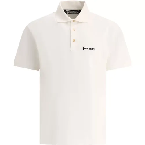 Klassisches Logo Polo Shirt , Herren, Größe: L - Palm Angels - Modalova