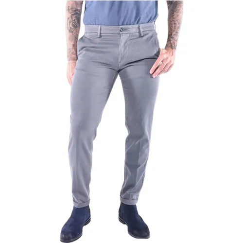 Chinos, male, , Size: W32 Cotton Blend American Pocket Pants - Re-Hash - Modalova