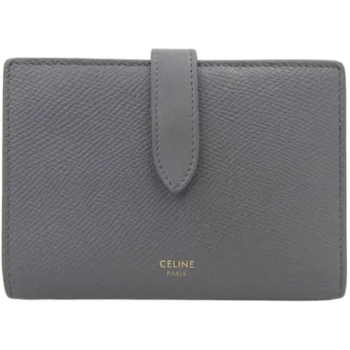 Pre-owned Wallets, female, , Size: ONE SIZE Pre-owned Leather wallets - Celine Vintage - Modalova