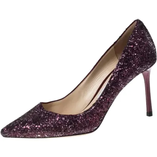 Pre-owned Pumps, female, , Size: 7 1/2 US Pre-owned Fabric heels - Jimmy Choo Pre-owned - Modalova