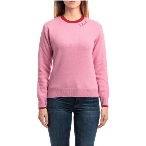 NEW Queen Crewneck Sweater , female, Sizes: S - MC2 Saint Barth - Modalova