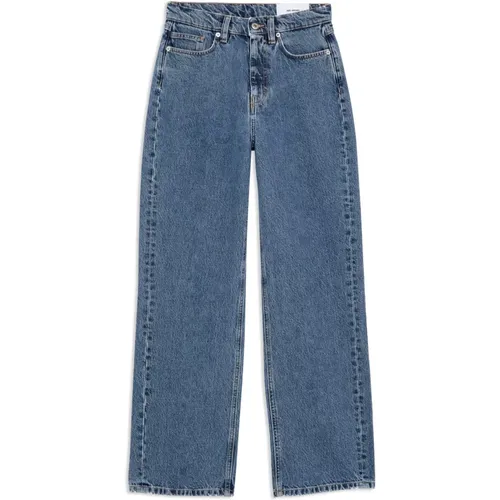 Lässige Mid-Rise Baumwoll-Denim Jeans , Damen, Größe: W26 - Axel Arigato - Modalova