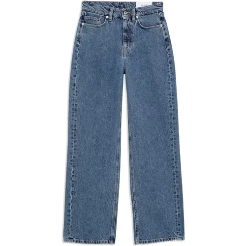 Lässige Mid-Rise Baumwoll-Denim Jeans , Damen, Größe: W28 - Axel Arigato - Modalova