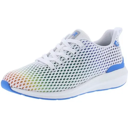 Regenbogen Sneakers Komfort Leichtgewicht , Damen, Größe: 38 EU - Rieker - Modalova