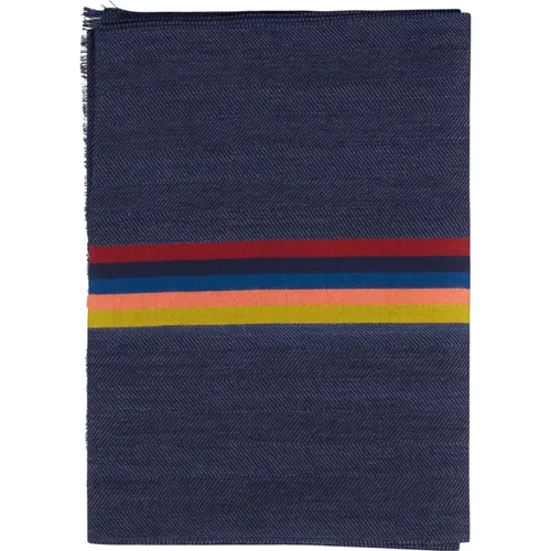 Bunt gestreifter Wollschal , unisex, Größe: ONE Size - Paul Smith - Modalova