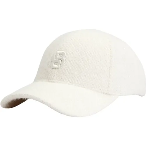 Soft Jersey Cap with Monogram Double B , female, Sizes: ONE SIZE - Hugo Boss - Modalova