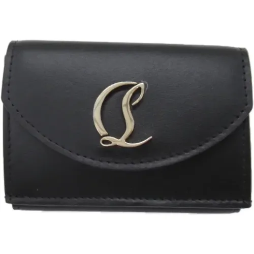 Pre-owned Wallets, female, , Size: ONE SIZE Pre-owned Leather wallets - Christian Louboutin Pre-owned - Modalova