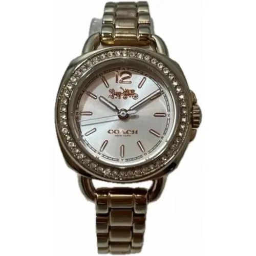 Pre-owned Watches, female, , Size: ONE SIZE Pre-owned Stainless Steel watches - Coach Pre-owned - Modalova