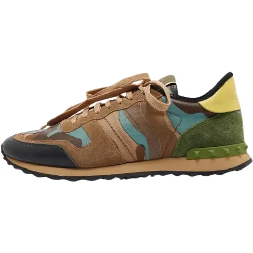 Pre-owned Sneakers, male, , Size: 12 US Pre-owned Canvas sneakers - Valentino Vintage - Modalova