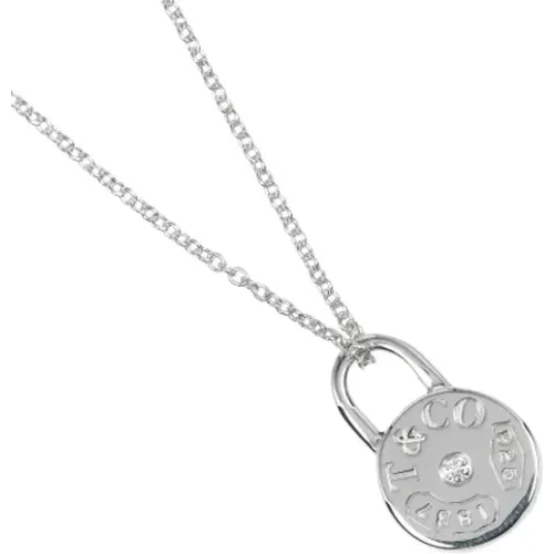 Pre-owned Jewellery, female, , Size: ONE SIZE Pre-owned Silver necklaces - Tiffany & Co. Pre-owned - Modalova