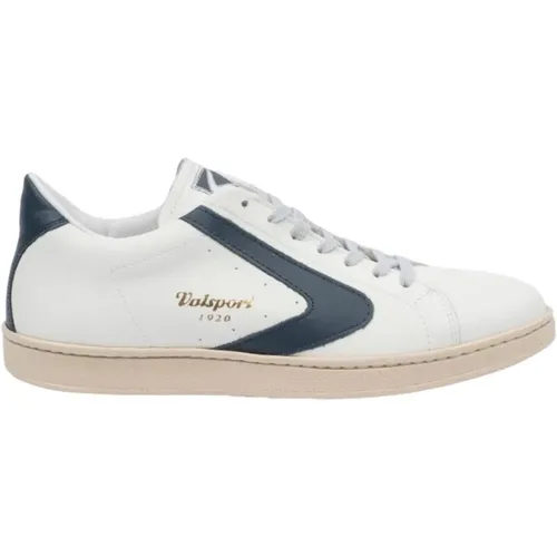 Weiße Blaue Tournament Scarpa Schuhe , Herren, Größe: 43 EU - Valsport 1920 - Modalova