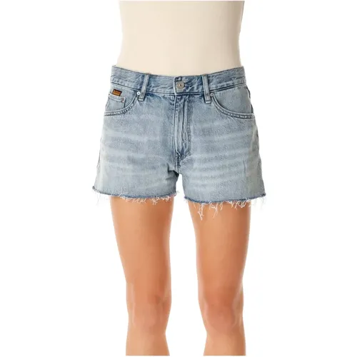 Denim Shorts Regular Fit Five-Pocket Style , Damen, Größe: W30 - G-Star - Modalova