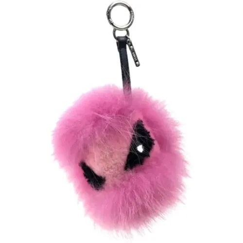 Pre-owned Accessories, female, , Size: ONE SIZE Pre-owned Fabric key-holders - Fendi Vintage - Modalova