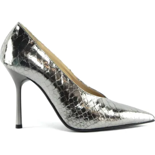 Shoes Decollete Print Pitone , female, Sizes: 3 UK, 7 UK - Giampaolo Viozzi - Modalova