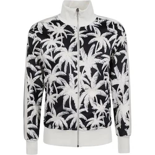 Jackets,Sweatshirt mit Palms Print - Palm Angels - Modalova