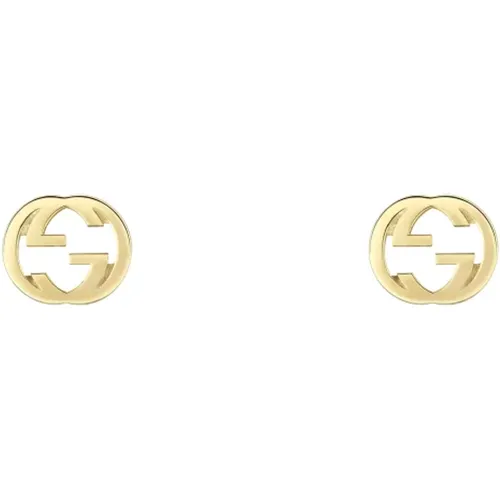 Ybd748543002 - 18kt Gold - Earrings in 18kt gold , female, Sizes: ONE SIZE - Gucci - Modalova