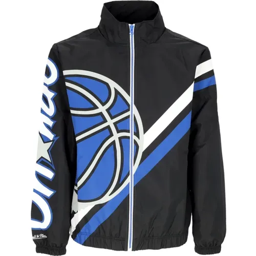 Sportswear, male, , Size: S Orlando Magic Windbreaker Jacket - Mitchell & Ness - Modalova