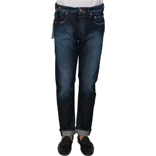 Slim-fit Jeans , male, Sizes: W32, W31, W33, W34 - Siviglia - Modalova