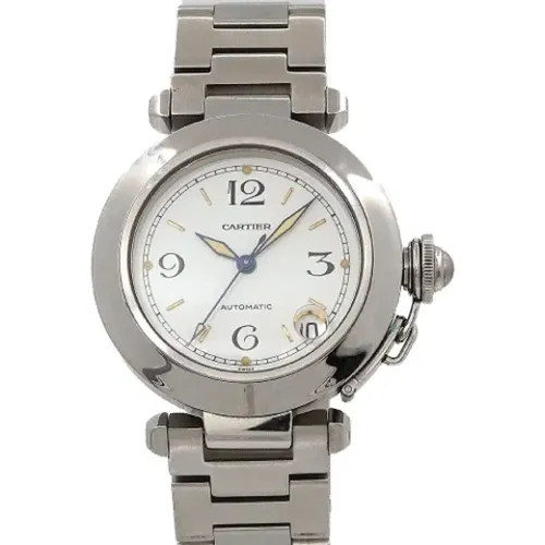 Pre-owned Watches, female, , Size: ONE SIZE Pre-owned Stainless Steel watches - Cartier Vintage - Modalova