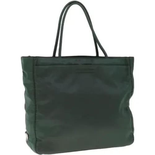 Pre-owned Tote Bags, female, , Size: ONE SIZE Pre-owned Nylon handbags - Prada Vintage - Modalova