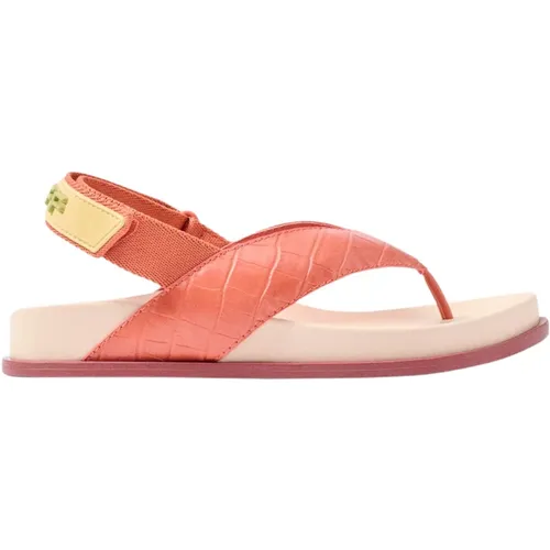 Flat Sandals , female, Sizes: 4 UK, 6 UK, 5 UK, 7 UK - Hoff - Modalova