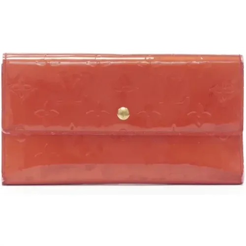 Pre-owned Leather wallets , female, Sizes: ONE SIZE - Louis Vuitton Vintage - Modalova