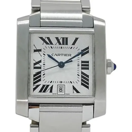 Pre-owned Watches, male, , Size: ONE SIZE Pre-owned Glass watches - Cartier Vintage - Modalova