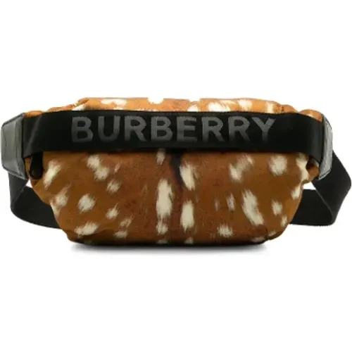 Pre-owned Belt Bags, female, , Size: ONE SIZE Pre-owned Canvas crossbody-bags - Burberry Vintage - Modalova