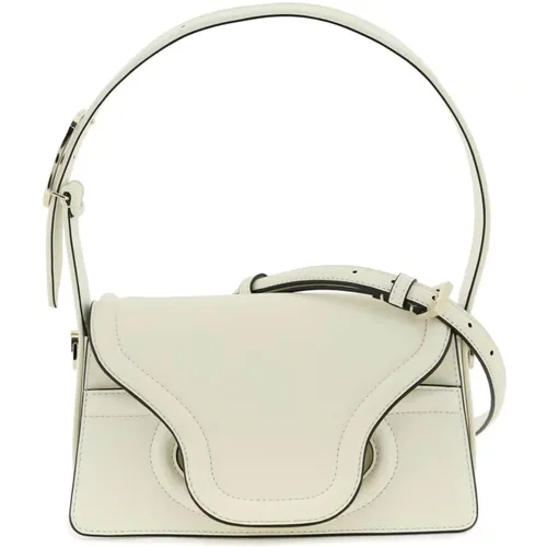 Le Grand Deuxième Leather Shoulder Bag , female, Sizes: ONE SIZE - Valentino Garavani - Modalova