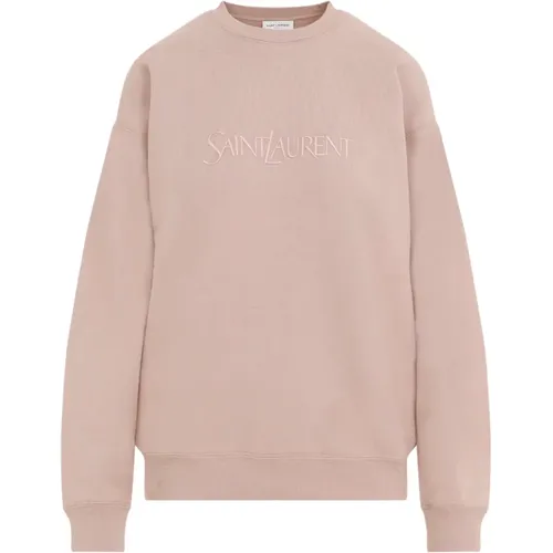 Neutral Sweatshirt Collection Aw24 , female, Sizes: XS, M, S - Saint Laurent - Modalova