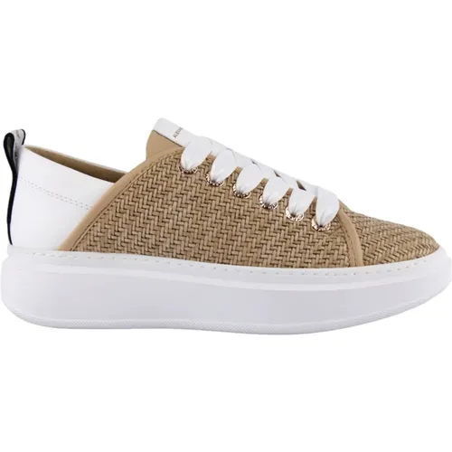 Geflochtene Ledersneakers , Damen, Größe: 39 EU - Alexander Smith - Modalova