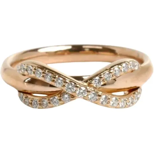 Pre-owned Jewellery, female, , Size: ONE SIZE Pre-owned Rose Gold rings - Tiffany & Co. Pre-owned - Modalova