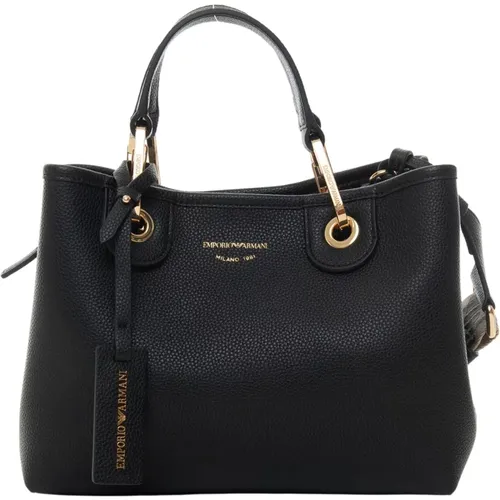 Iconica small shoulder strap bag , female, Sizes: ONE SIZE - Emporio Armani - Modalova